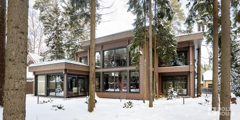 Дом из клееного бруса по проекту \"Эдинбург\" Фото 10