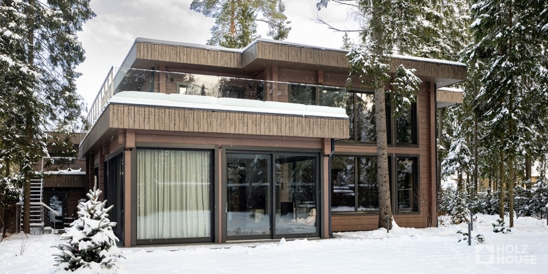 Дом из клееного бруса по проекту \"Эдинбург\" Фото 12