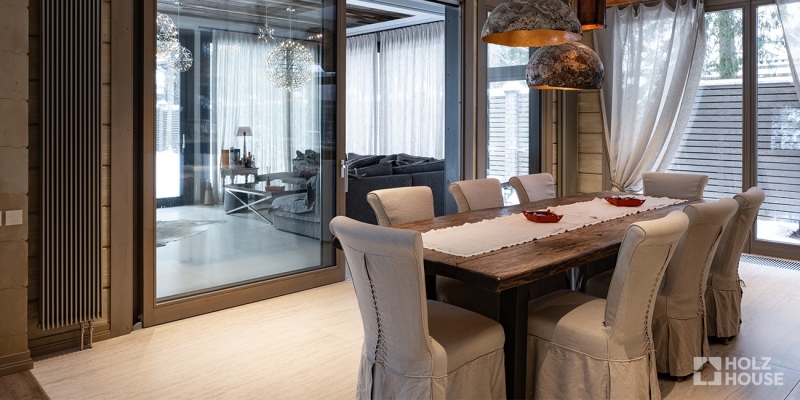 Дом из клееного бруса по проекту \"Эдинбург\" Фото 23