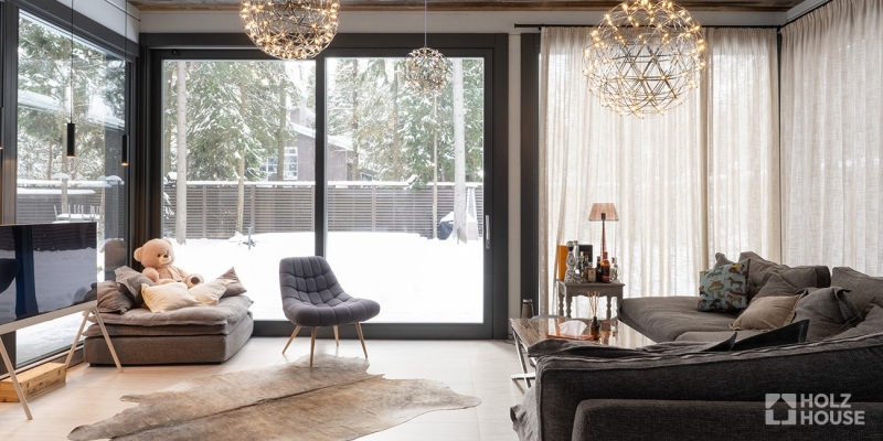 Дом из клееного бруса по проекту \"Эдинбург\" Фото 27