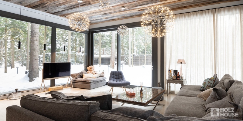 Дом из клееного бруса по проекту \"Эдинбург\" Фото 30