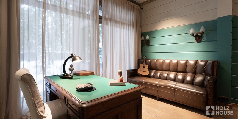 Дом из клееного бруса по проекту \"Эдинбург\" Фото 33