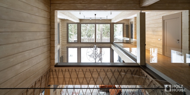 Дом из клееного бруса по проекту \"Эдинбург\" Фото 34