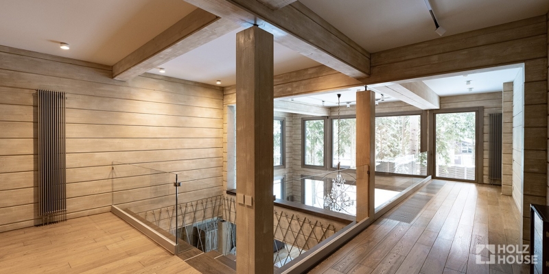 Дом из клееного бруса по проекту \"Эдинбург\" Фото 35