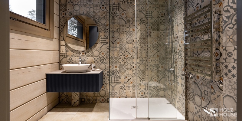 Дом из клееного бруса по проекту \"Эдинбург\" Фото 38