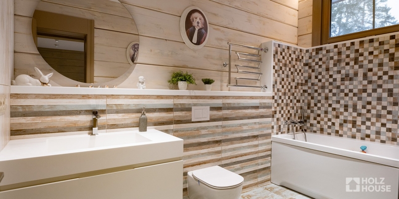 Дом из клееного бруса по проекту \"Эдинбург\" Фото 41