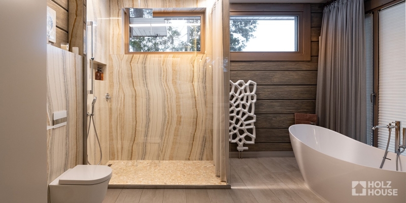 Дом из клееного бруса по проекту \"Эдинбург\" Фото 42