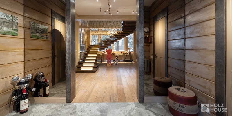 Дом из клееного бруса по проекту \"Эдинбург\" Фото 48