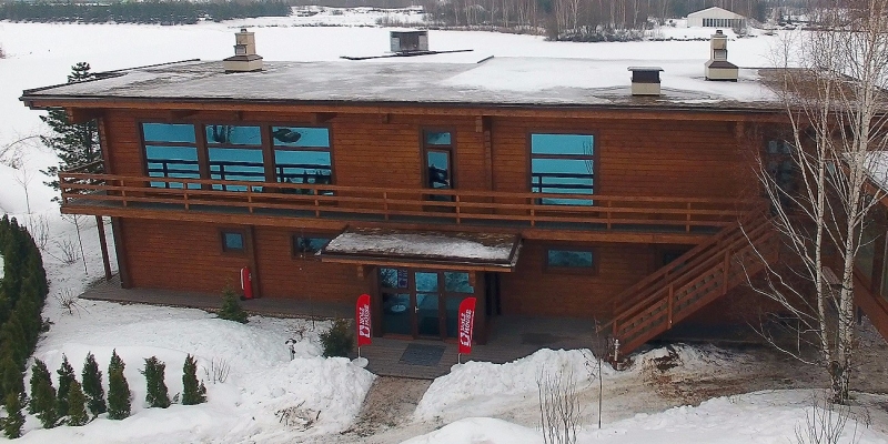 Построенные объекты Объект из клееного бруса Лисья нора Holz House 4