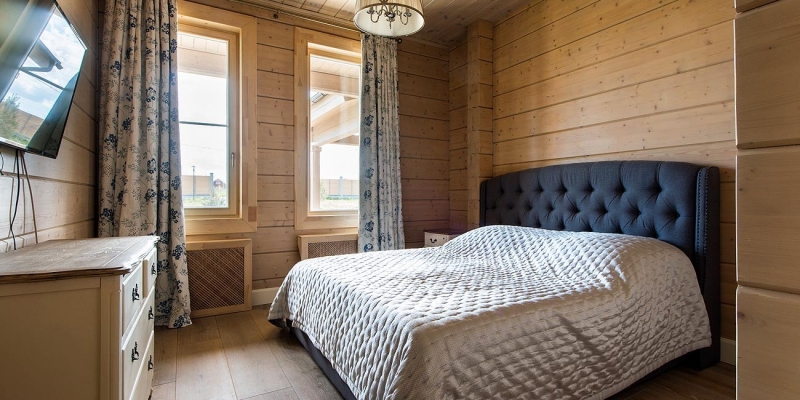 Двухэтажный дом с террасой и балконом по проекту Эра - фото 15 на сайте Holz House