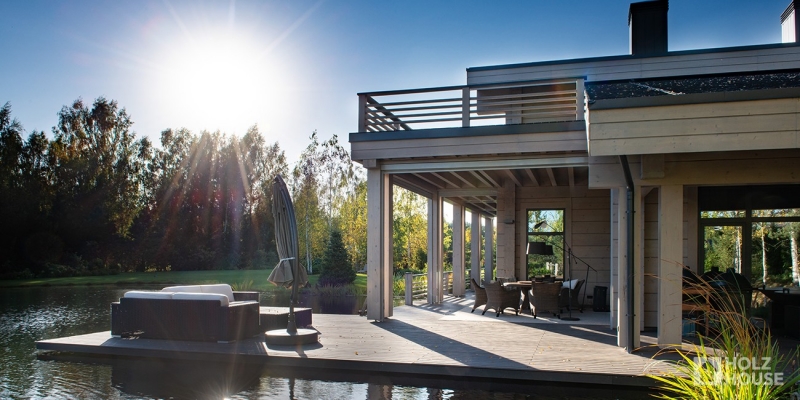 Дом из клееного бруса по проекту \"Инсбрук\" Фото 9