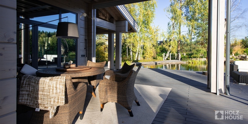 Дом из клееного бруса по проекту \"Инсбрук\" Фото 10