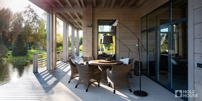 Дом из клееного бруса по проекту \"Инсбрук\" Фото 12