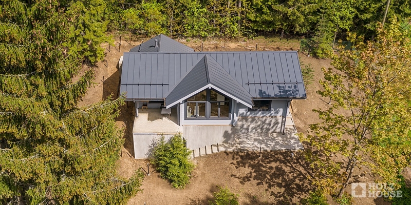 Маленький одноэтажный дом в скандинавском стиле по проекту Истад - фото 3 на сайте Holz House