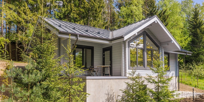 Маленький одноэтажный дом в скандинавском стиле по проекту Истад - фото 5 на сайте Holz House