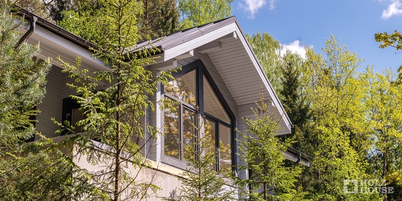 Маленький одноэтажный дом в скандинавском стиле по проекту Истад - фото 7 на сайте Holz House