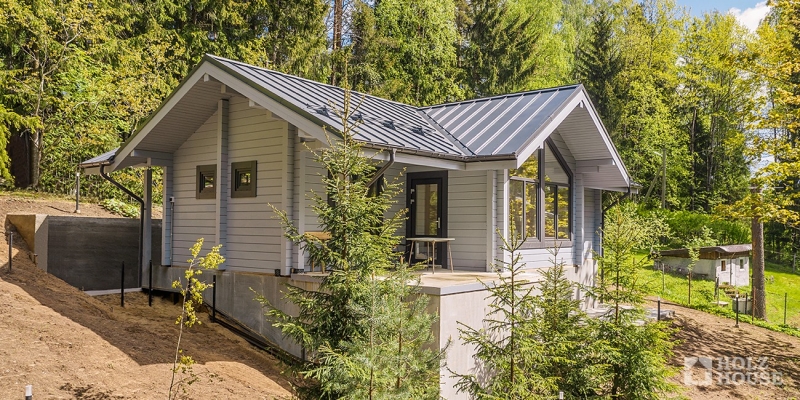 Маленький одноэтажный дом в скандинавском стиле по проекту Истад - фото 9 на сайте Holz House