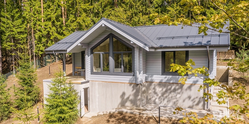 Маленький одноэтажный дом в скандинавском стиле по проекту Истад - фото 10 на сайте Holz House