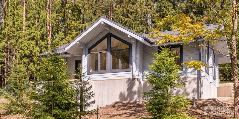 Маленький одноэтажный дом в скандинавском стиле по проекту Истад - фото 12 на сайте Holz House