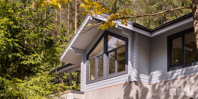 Маленький одноэтажный дом в скандинавском стиле по проекту Истад - фото 13 на сайте Holz House