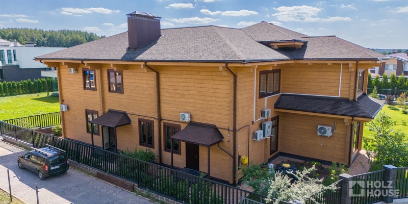 Дом из клееного бруса по проекту \"Кальяри\" Фото 6