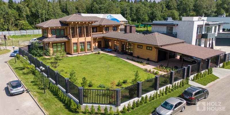 Дом из клееного бруса по проекту \"Кальяри\" Фото 7