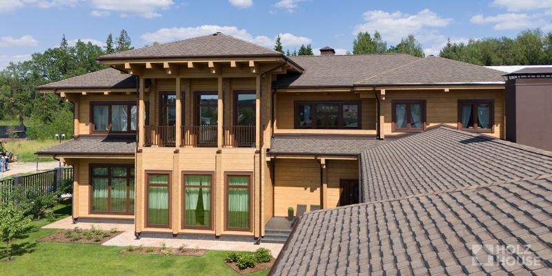 Дом из клееного бруса по проекту \"Кальяри\" Фото 8