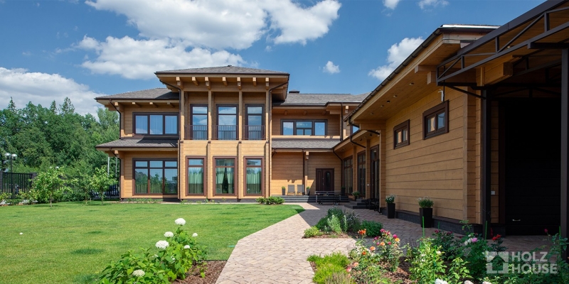 Дом из клееного бруса по проекту \"Кальяри\" Фото 11