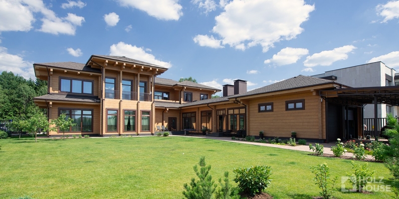 Дом из клееного бруса по проекту \"Кальяри\" Фото 12