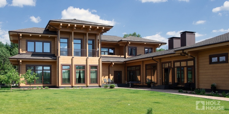 Дом из клееного бруса по проекту \"Кальяри\" Фото 13