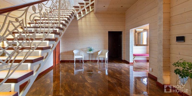 Дом из клееного бруса по проекту \"Кальяри\" Фото 17