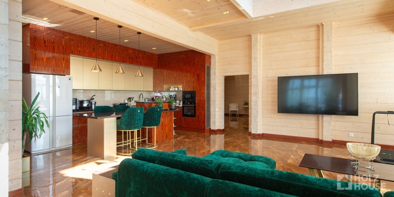 Дом из клееного бруса по проекту \"Кальяри\" Фото 20