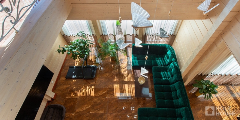 Дом из клееного бруса по проекту \"Кальяри\" Фото 26