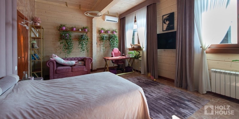 Дом из клееного бруса по проекту \"Кальяри\" Фото 34