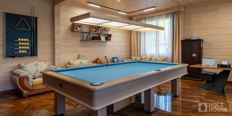 Дом из клееного бруса по проекту \"Кальяри\" Фото 42