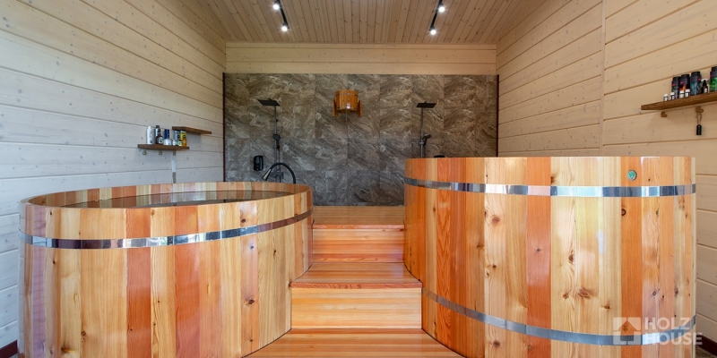 Дом из клееного бруса по проекту \"Кальяри\" Фото 43