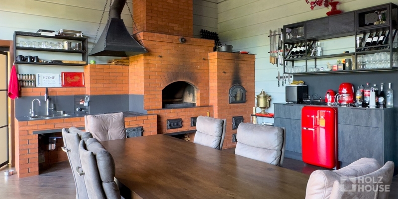 Дом из клееного бруса по проекту \"Кальяри\" Фото 49