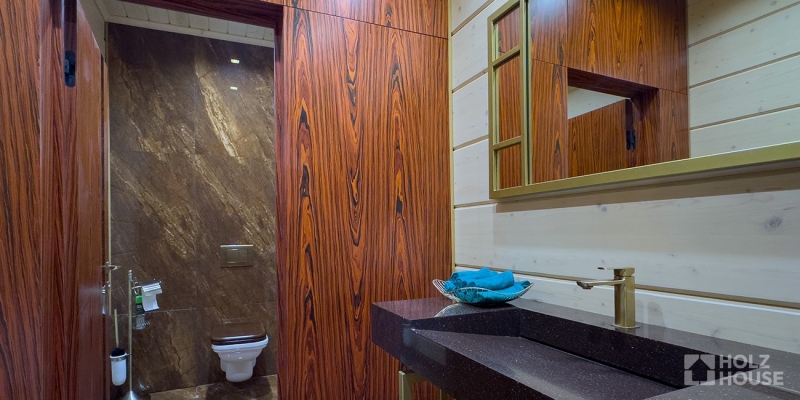 Дом из клееного бруса по проекту \"Кальяри\" Фото 51