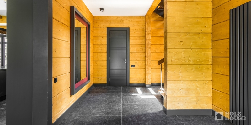 Двухэтажный дом-дуплекс из клееного бруса по проекту Кардифф - фото 12 на сайте Holz House