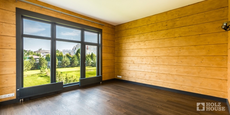 Двухэтажный дом-дуплекс из клееного бруса по проекту Кардифф - фото 14 на сайте Holz House