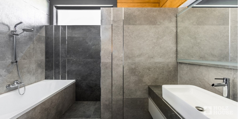 Двухэтажный дом-дуплекс из клееного бруса по проекту Кардифф - фото 21 на сайте Holz House