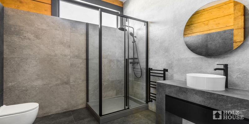 Двухэтажный дом-дуплекс из клееного бруса по проекту Кардифф - фото 25 на сайте Holz House