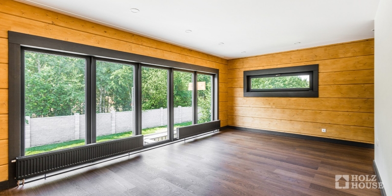 Двухэтажный дом-дуплекс из клееного бруса по проекту Кардифф - фото 27 на сайте Holz House