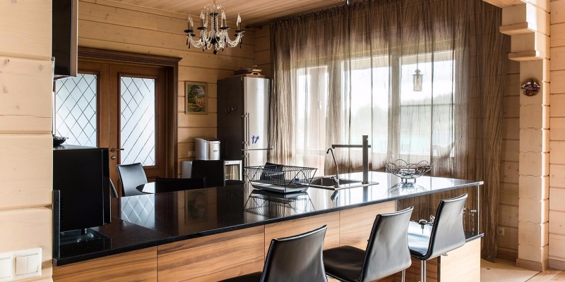 Двухэтажный дом в классическом стиле по проекту Корвет - фото 8 на сайте Holz House