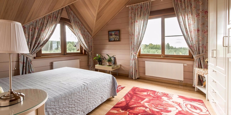 Двухэтажный дом в классическом стиле по проекту Корвет - фото 12 на сайте Holz House