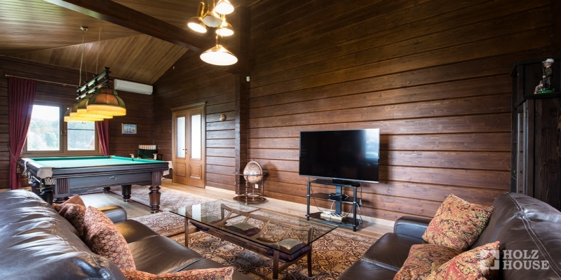 Двухэтажный дом в классическом стиле по проекту Корвет - фото 15 на сайте Holz House