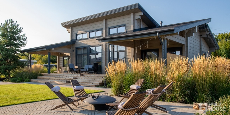 Дом из клееного бруса по проекту \"Квебек\" Фото 8