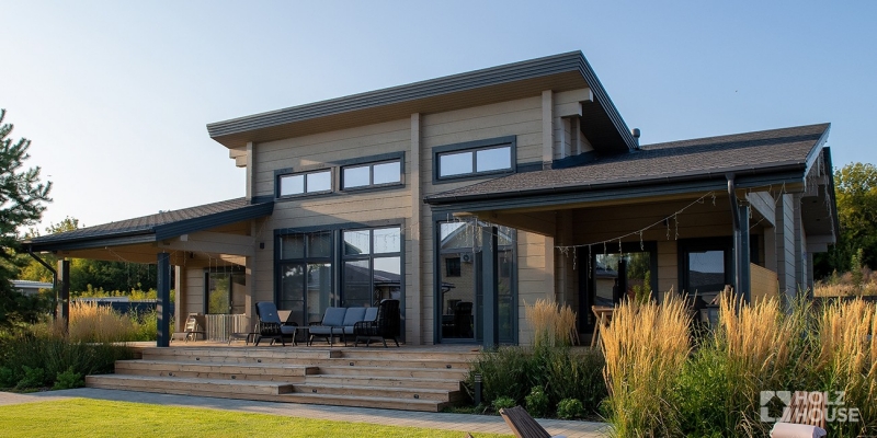 Дом из клееного бруса по проекту \"Квебек\" Фото 10