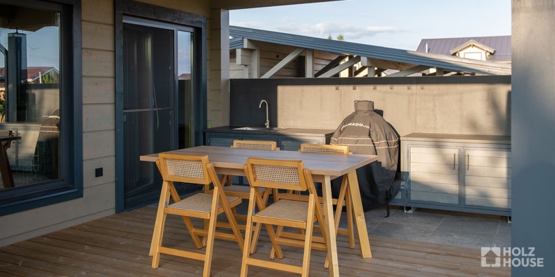 Дом из клееного бруса по проекту \"Квебек\" Фото 12