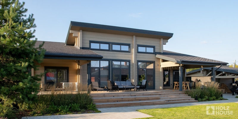 Дом из клееного бруса по проекту \"Квебек\" Фото 15